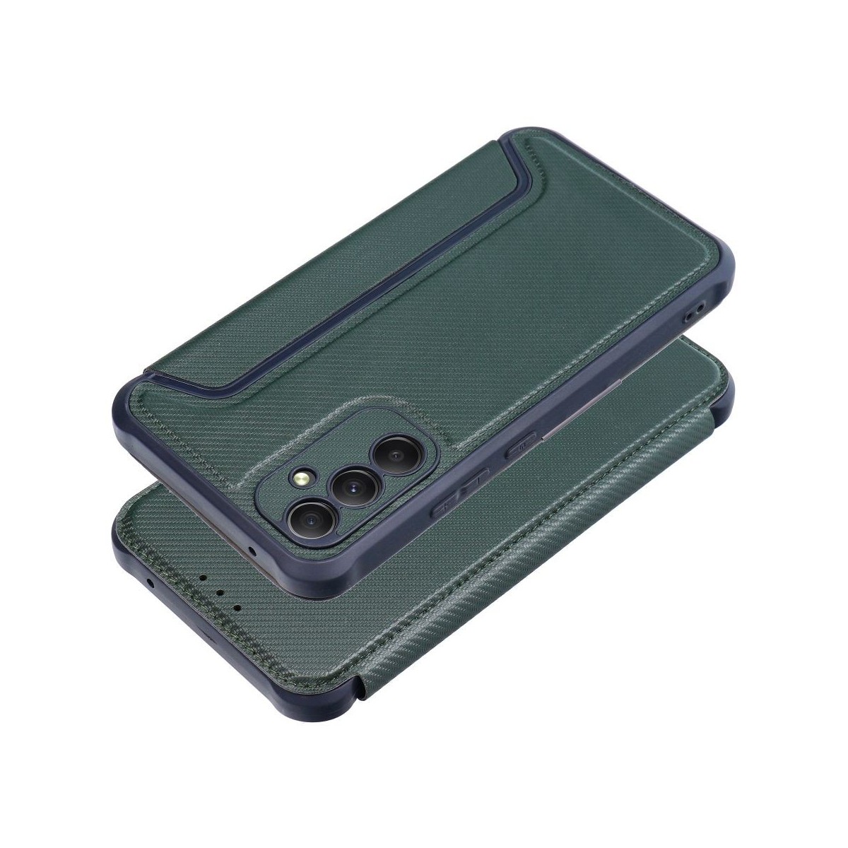 Funda Libro Magnética Antigolpes para Samsung Galaxy A34 5G color Verde