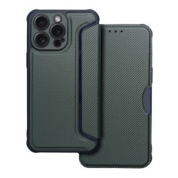 Funda Libro Magnética Antigolpes para Iphone 15 Pro Max (6.7) color Verde