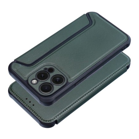Funda Libro Magnética Antigolpes para Iphone 15 Pro Max (6.7) color Verde