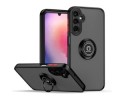Funda Mate con Borde Negro y Anillo Giratorio 360 para Samsung Galaxy A05s