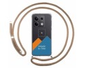 Personaliza tu Funda Colgante Transparente para Xiaomi Redmi Note 13 5G con Cordon Camel Dibujo Personalizada