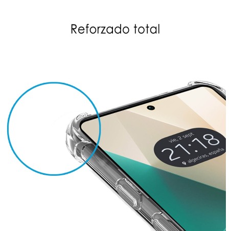 Funda Silicona Antigolpes Transparente para Xiaomi Redmi Note 13 5G