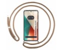 Funda Colgante Transparente para Xiaomi Redmi Note 13 5G con Cordon Camel