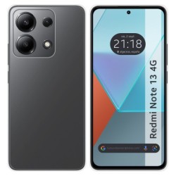 Funda Silicona Gel TPU Transparente para Xiaomi Redmi Note 13 4G