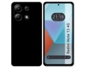 Funda Silicona Gel TPU Negra para Xiaomi Redmi Note 13 4G