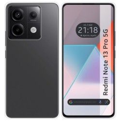 Funda Silicona Gel TPU Transparente para Xiaomi Redmi Note 13 Pro 5G