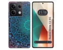 Funda Silicona Transparente para Xiaomi Redmi Note 13 5G diseño Mandala Dibujos