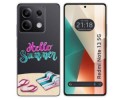 Funda Silicona Transparente para Xiaomi Redmi Note 13 5G diseño Summer Dibujos
