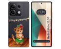 Funda Silicona Transparente para Xiaomi Redmi Note 13 5G diseño Suricata Dibujos