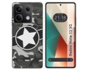 Funda Silicona para Xiaomi Redmi Note 13 5G diseño Camuflaje 02 Dibujos