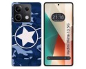Funda Silicona para Xiaomi Redmi Note 13 5G diseño Camuflaje 03 Dibujos