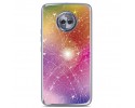 Funda Gel Tpu para Motorola Moto X4 Diseño Abstracto Dibujos