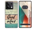 Funda Silicona para Xiaomi Redmi Note 13 5G diseño Madera 01 Dibujos