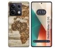 Funda Silicona para Xiaomi Redmi Note 13 5G diseño Madera 07 Dibujos