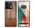 Funda Silicona para Xiaomi Redmi Note 13 5G diseño Madera 09 Dibujos