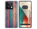 Funda Silicona para Xiaomi Redmi Note 13 5G diseño Madera 10 Dibujos