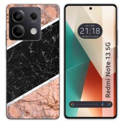 Funda Silicona para Xiaomi Redmi Note 13 5G diseño Mármol 07 Dibujos