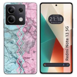 Funda Silicona para Xiaomi Redmi Note 13 5G diseño Mármol 08 Dibujos