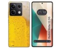 Funda Silicona para Xiaomi Redmi Note 13 5G diseño Cerveza Dibujos