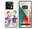 Funda Silicona para Xiaomi Redmi Note 13 5G diseño Café Dibujos
