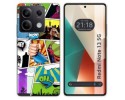 Funda Silicona para Xiaomi Redmi Note 13 5G diseño Comic Dibujos