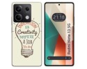 Funda Silicona para Xiaomi Redmi Note 13 5G diseño Creativity Dibujos