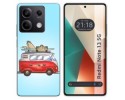 Funda Silicona para Xiaomi Redmi Note 13 5G diseño Furgoneta Dibujos