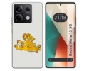 Funda Silicona para Xiaomi Redmi Note 13 5G diseño Leones Dibujos