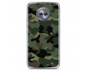 Funda Gel Tpu para Motorola Moto X4 Diseño Camuflaje Dibujos