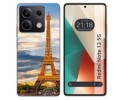 Funda Silicona para Xiaomi Redmi Note 13 5G diseño Paris Dibujos
