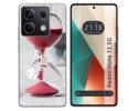 Funda Silicona para Xiaomi Redmi Note 13 5G diseño Reloj Dibujos
