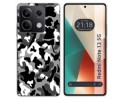 Funda Silicona para Xiaomi Redmi Note 13 5G diseño Snow Camuflaje Dibujos