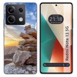 Funda Silicona para Xiaomi Redmi Note 13 5G diseño Sunset Dibujos