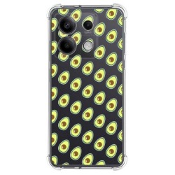 Funda Silicona Antigolpes para Xiaomi Redmi Note 13 5G diseño Aguacate Dibujos