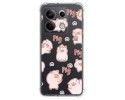 Funda Silicona Antigolpes para Xiaomi Redmi Note 13 5G diseño Cerdos Dibujos