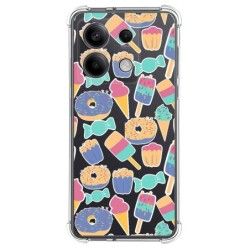 Funda Silicona Antigolpes para Xiaomi Redmi Note 13 5G diseño Dulces 02 Dibujos