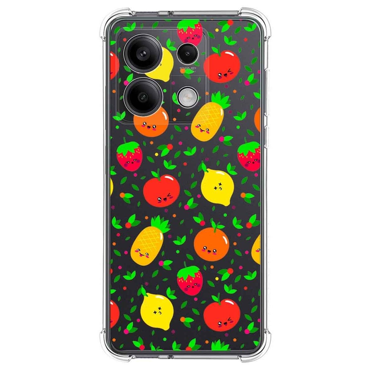 Funda Silicona Antigolpes para Xiaomi Redmi Note 13 5G diseño Frutas 01 Dibujos