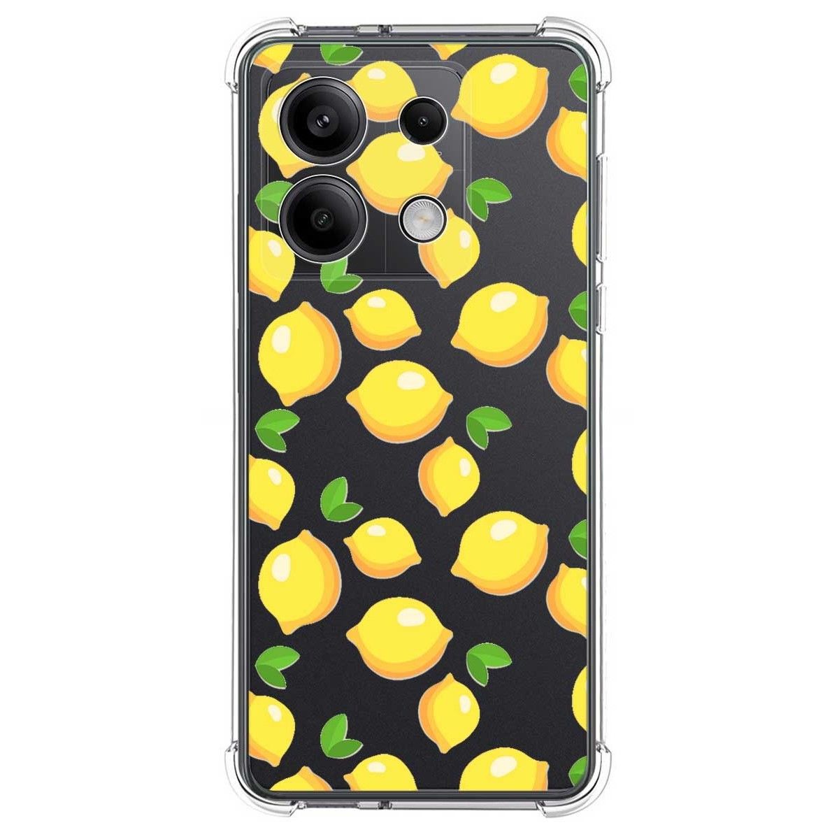 Funda Silicona Antigolpes para Xiaomi Redmi Note 13 5G diseño Limones Dibujos