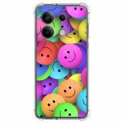 Funda Silicona Antigolpes para Xiaomi Redmi Note 13 5G diseño Smile Dibujos