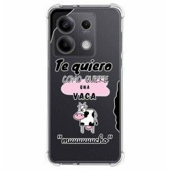 Funda Silicona Antigolpes para Xiaomi Redmi Note 13 5G diseño Vaca Dibujos