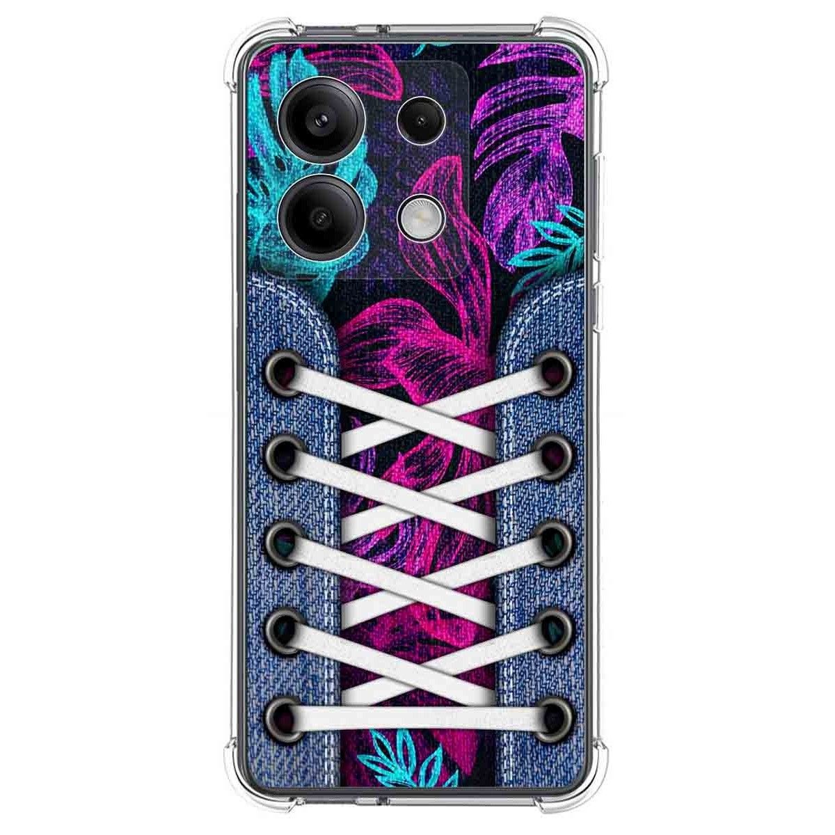 Funda Silicona Antigolpes para Xiaomi Redmi Note 13 5G diseño Zapatillas 07 Dibujos