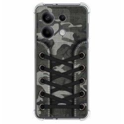 Funda Silicona Antigolpes para Xiaomi Redmi Note 13 5G diseño Zapatillas 15 Dibujos