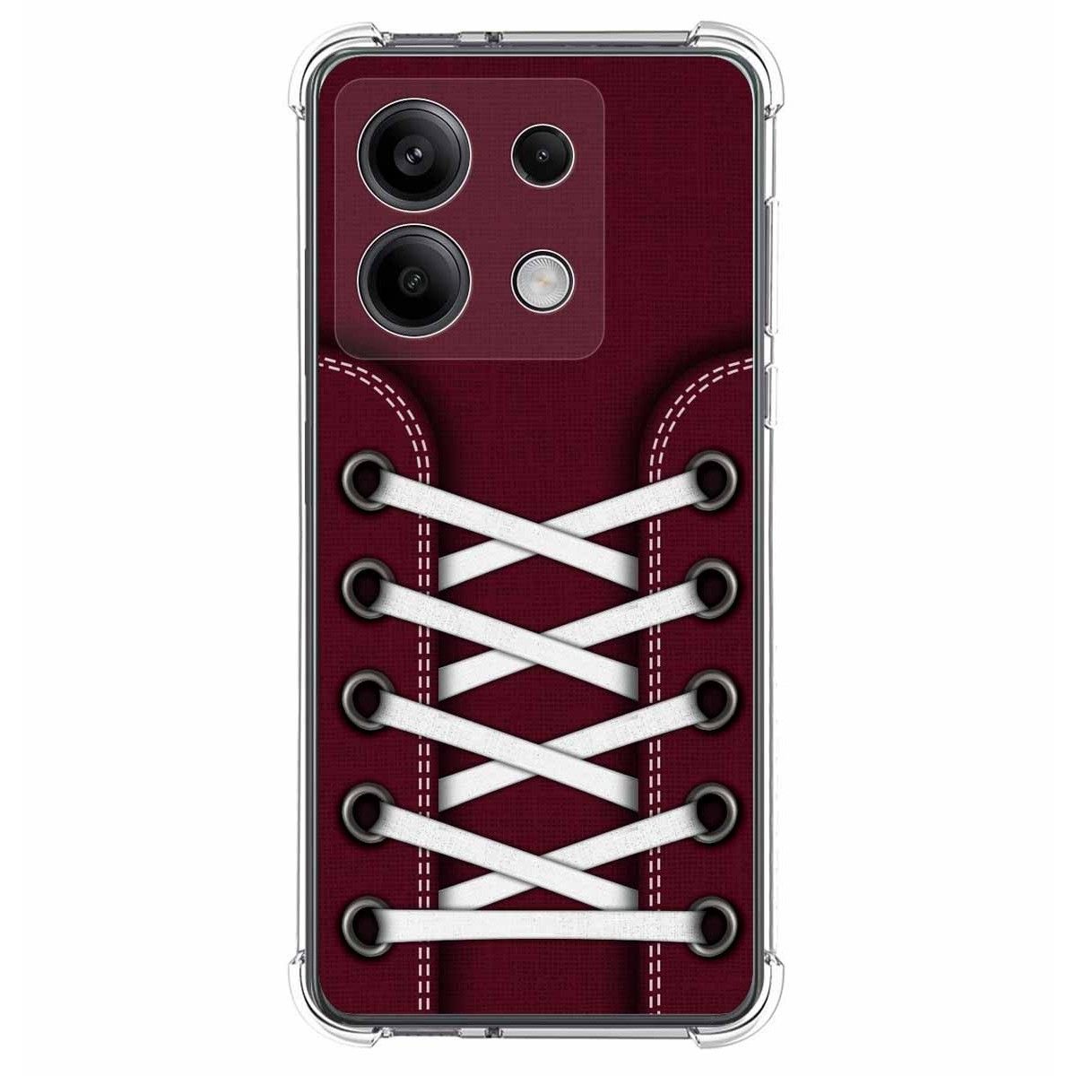 Funda Silicona Antigolpes para Xiaomi Redmi Note 13 5G diseño Zapatillas 17 Dibujos