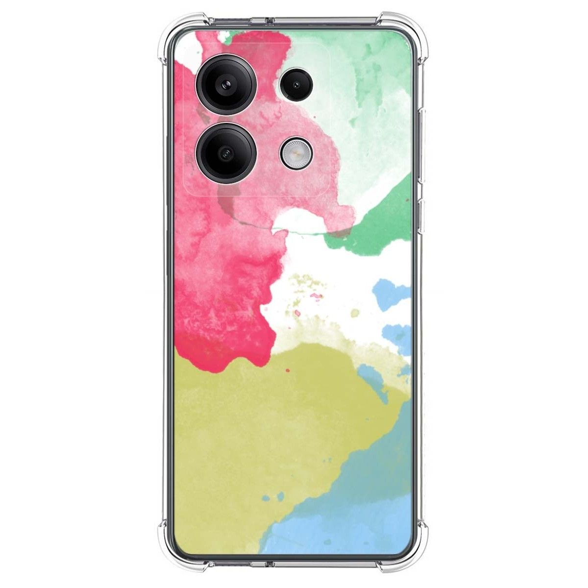 Funda Silicona Antigolpes para Xiaomi Redmi Note 13 5G diseño Acuarela 02 Dibujos