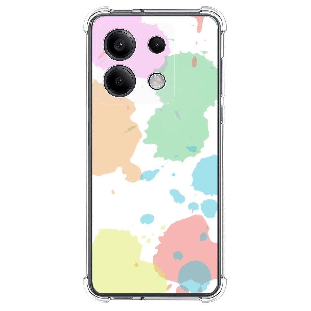 Funda Silicona Antigolpes para Xiaomi Redmi Note 13 5G diseño Acuarela 05 Dibujos