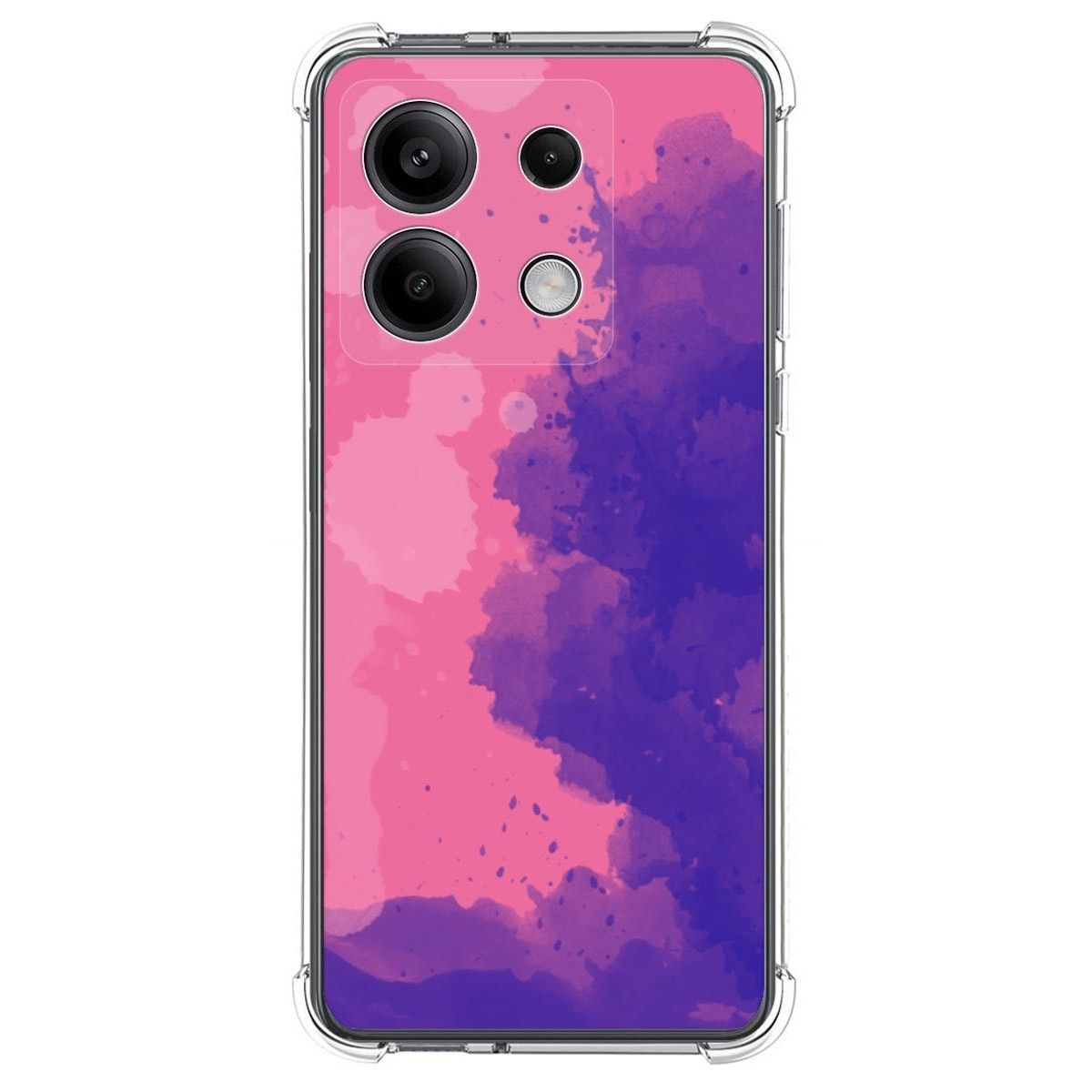 Funda Silicona Antigolpes para Xiaomi Redmi Note 13 5G diseño Acuarela 07 Dibujos