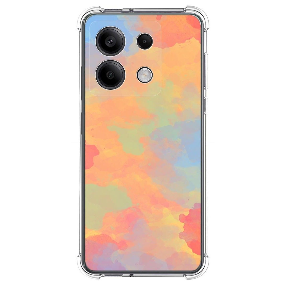 Funda Silicona Antigolpes para Xiaomi Redmi Note 13 5G diseño Acuarela 08 Dibujos