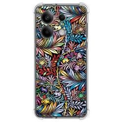 Funda Silicona Antigolpes para Xiaomi Redmi Note 13 5G diseño Flores 04 Dibujos
