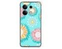 Funda Silicona Antigolpes para Xiaomi Redmi Note 13 5G diseño Flores 05 Dibujos