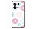 Funda Silicona Antigolpes para Xiaomi Redmi Note 13 5G diseño Flores 06 Dibujos